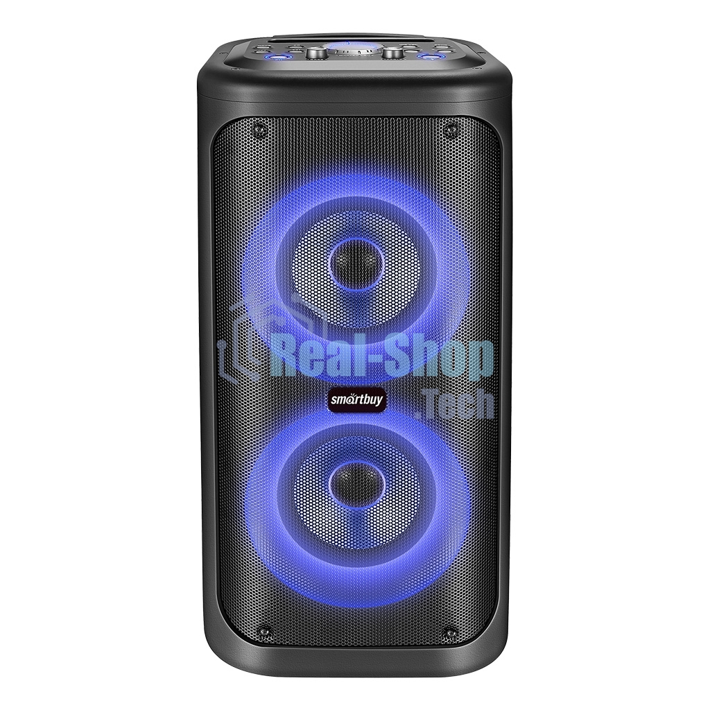 Акустическая система 2.1 Smartbuy MY DISCO, 50Вт, Bluetooth, MP3, FM, RGb подсветка Диско, микрофон