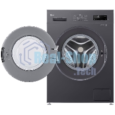 Стиральная машина LG F2Y1TYP6J графит, загрузка фронтальная 8 кг, 1200 об/мин, класс A