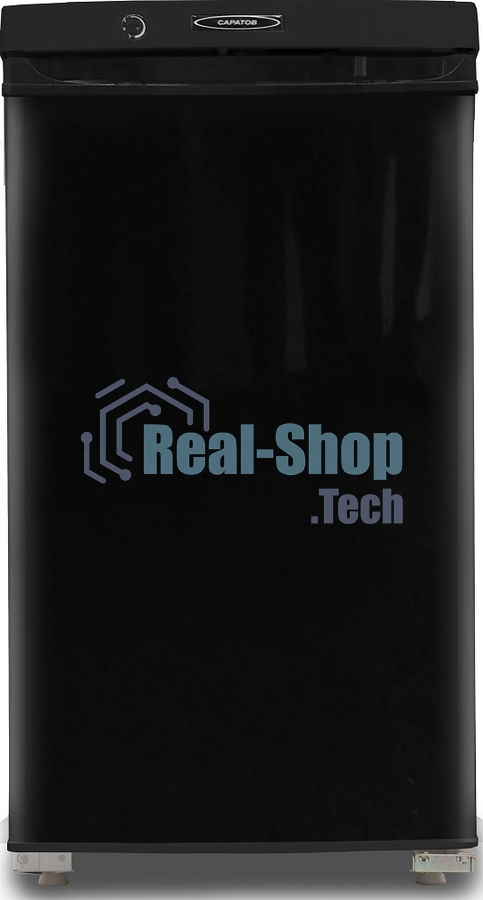 Холодильник Саратов 452 КШ-120 черный однокамерный 107/15л морозилка сверху