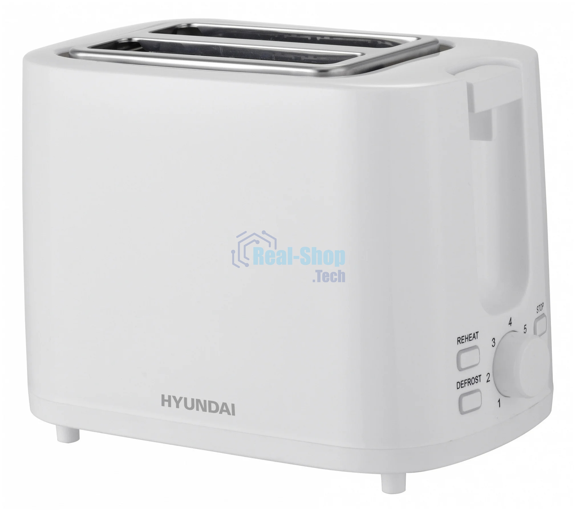 Тостер Hyundai HYT-3500 900 Вт, белый