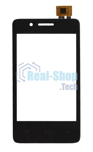 Сенсорное стекло (тачскрин) для Fly IQ436i ERA Nano 9, черное