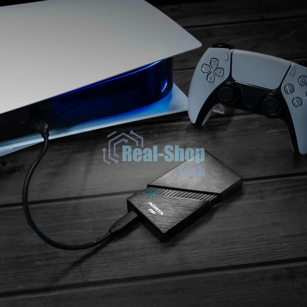 Внешний SSD ADATA USB-C 1Tb EXT. черный SE920-1TCBK