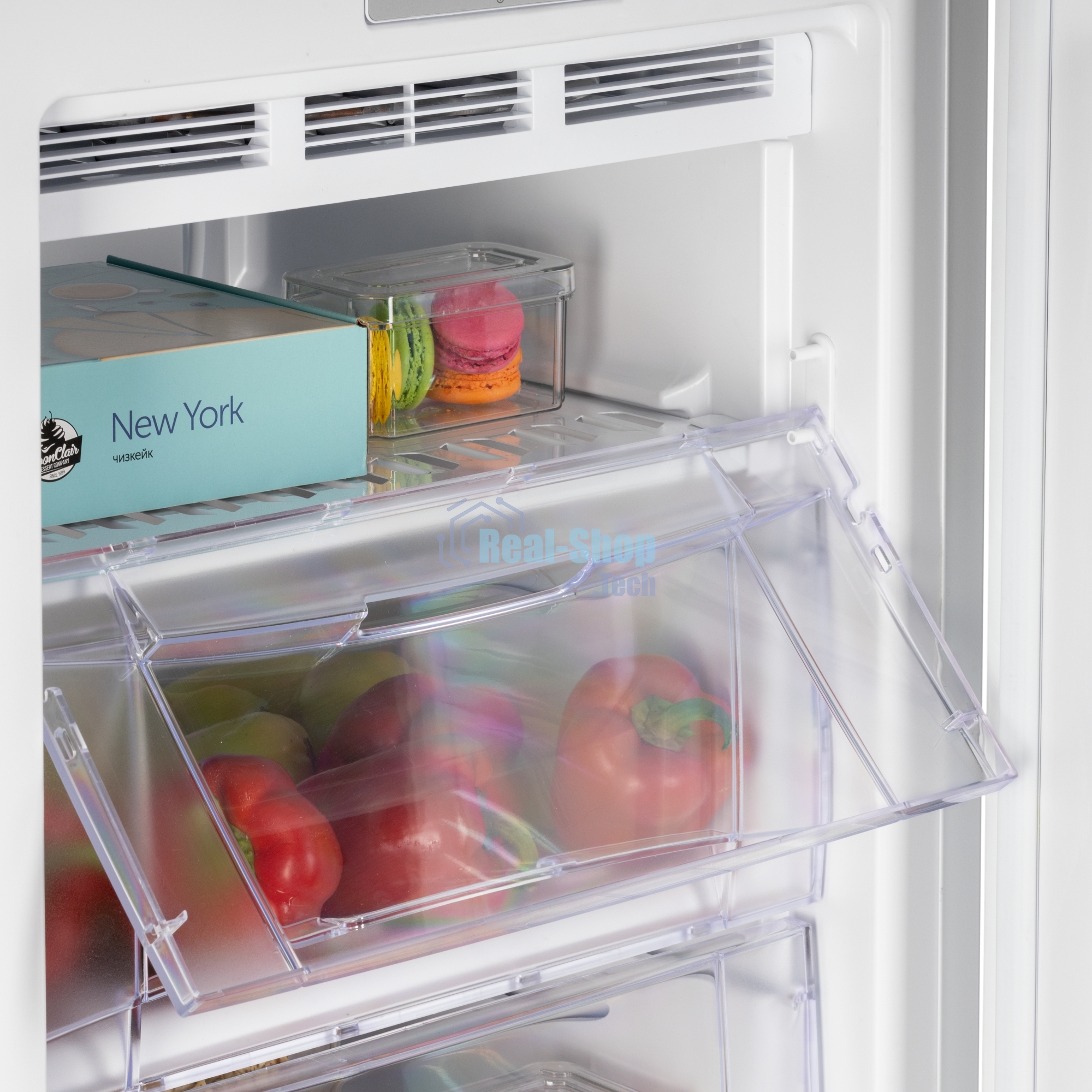 Морозилка Nordfrost DF 261 WAP, белый, 139л, 3 ящика