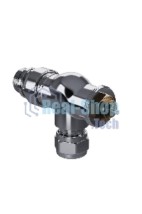 Набор термостатический осевой Royal Thermo Design Pro 15мм М30х1,5 (Хром)