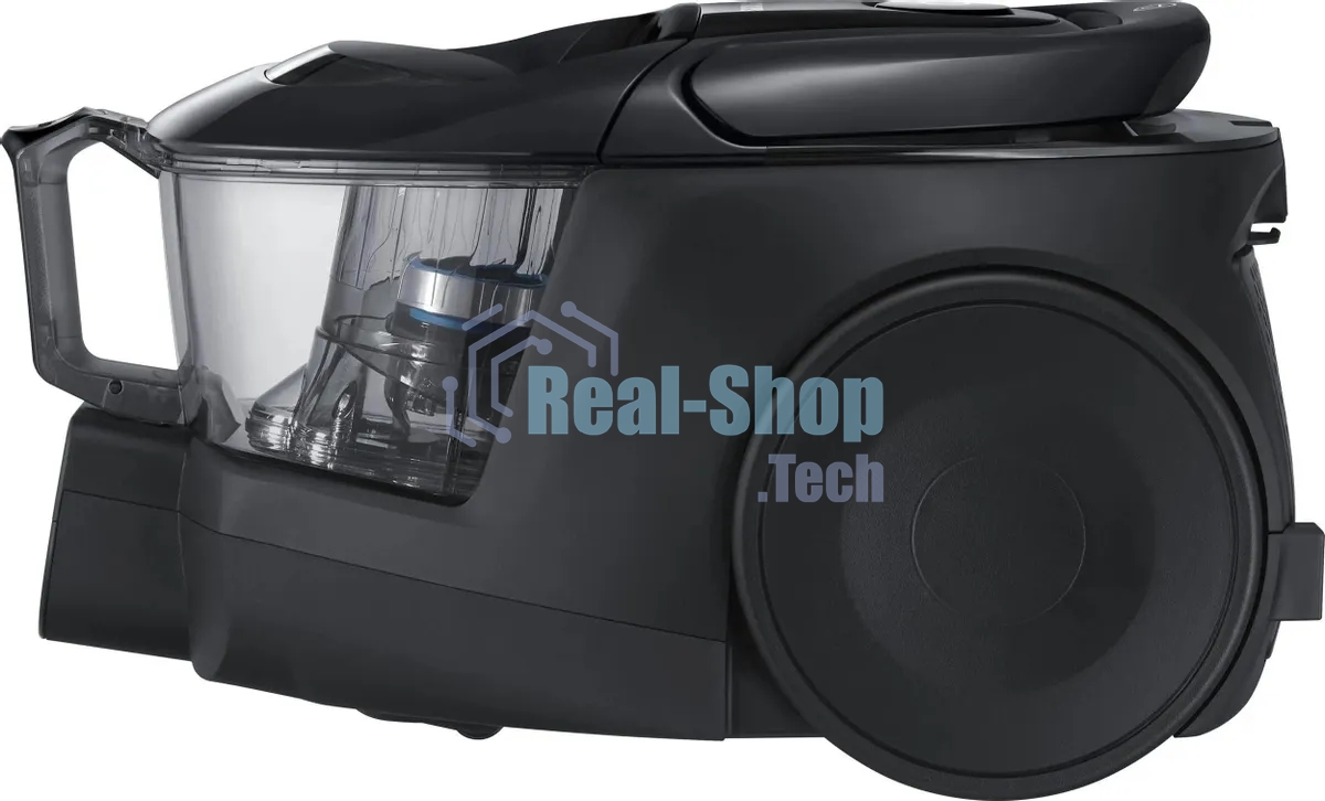 Пылесос Samsung VC18M31C0HG/EV черный, 380/1800 Вт, уборка сухая, пылесборник контейнер 2 л