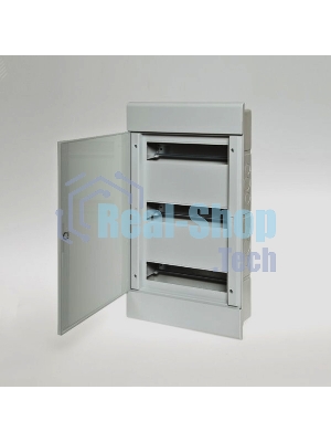 Щит распределительный встраиваемый на 36 модулей с дверцей белый IP40 (ЩРв-П-36) 547х299х103мм 68136