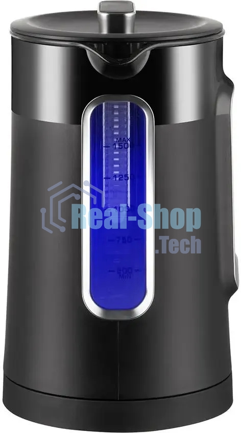 Чайник электрический Redmond KG225 1.5 л, 2200 Вт, черный