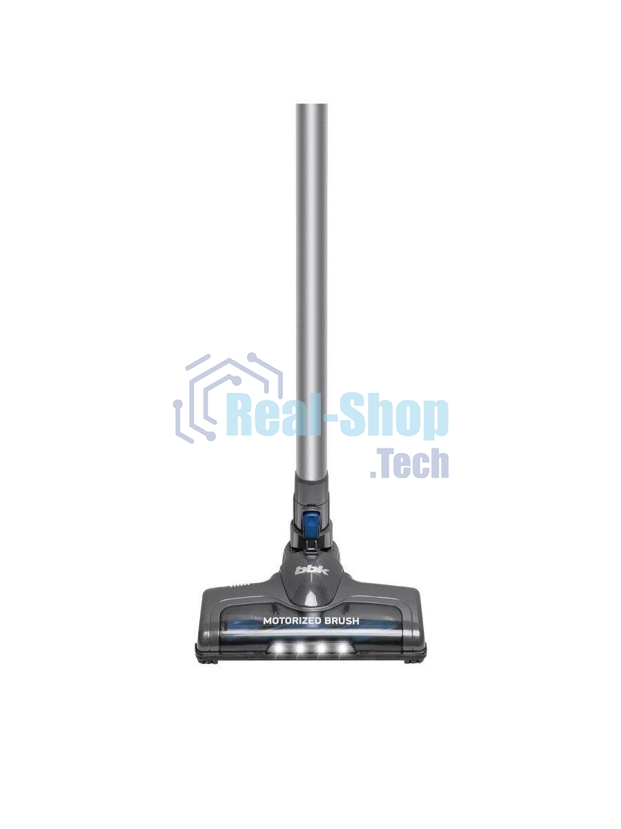 Вертикальный беспроводной пылесос BBK BV3003 серый/синий