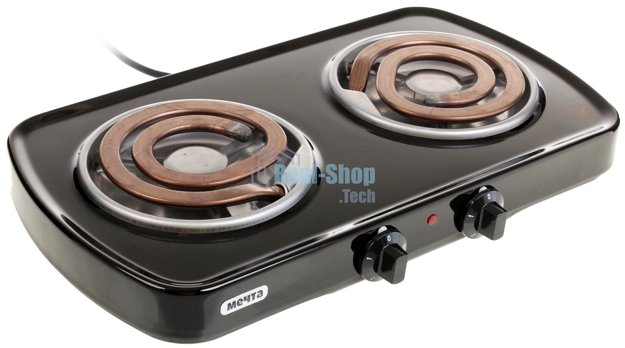 Плита настольная электрическая Мечта 212Т черная