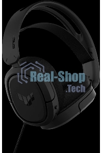 Игровые наушники ASUS TUF Gaming H1 WL черные (2.4 ГГц, 7.1 виртуально, 40мм, неодимовые магниты, 32 Ом, 20~20000 Гц, микрофон, USB-C, PC, Mac, PS4, Nintendo Switch, Xbox One, 90YH0391-B3UA00)