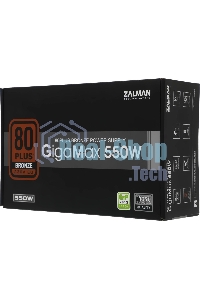 Блок питания Zalman ZM550-GVII, 550Вт, 80 PLUS Bronze, 120мм, черный