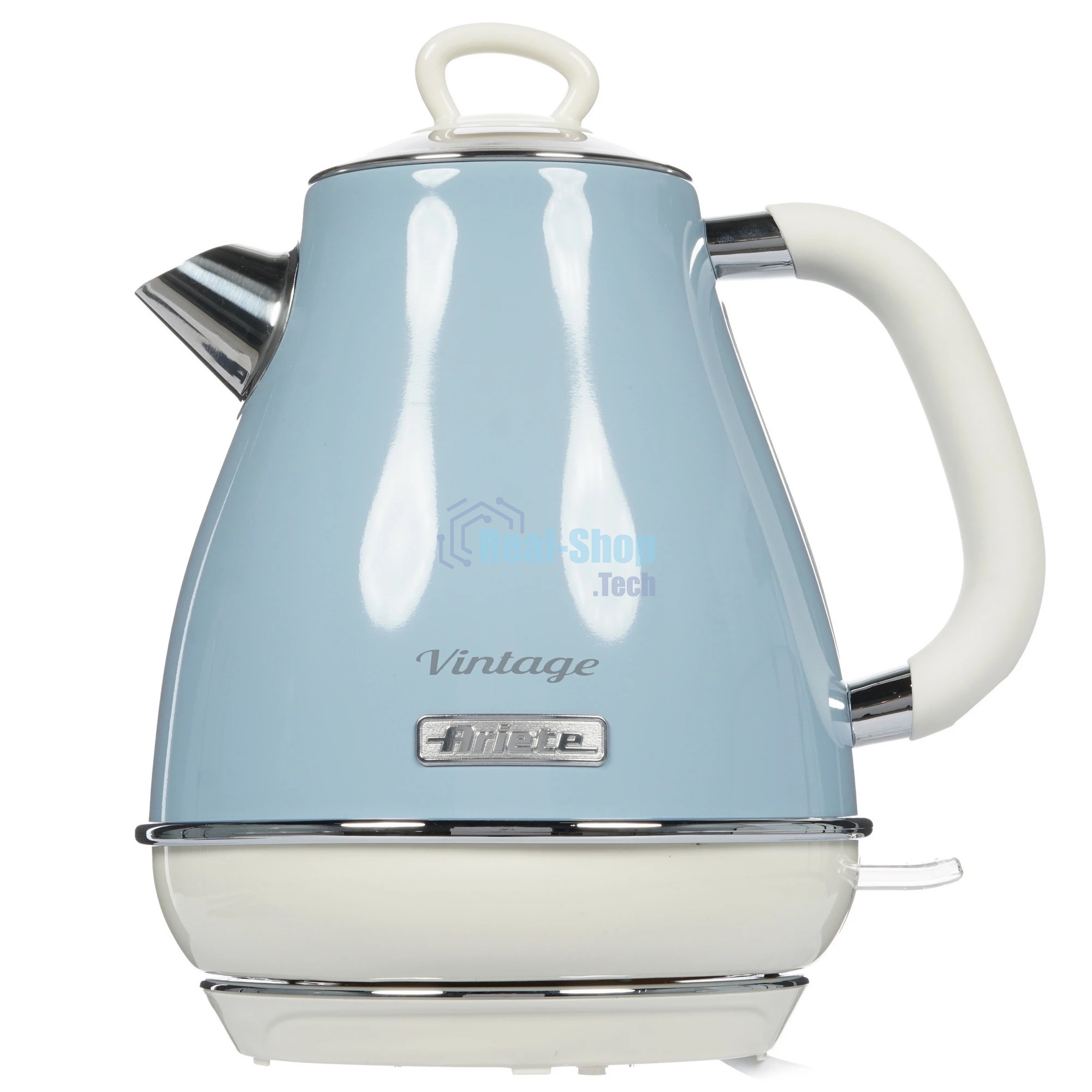 Чайник электрический Ariete Vintage 2869/05 2000 Вт, 1.7 л, голубой