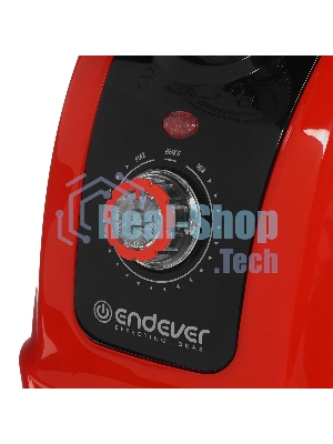 Отпариватель Endever Odyssey Q-106 красный, 2000 Вт, 45 г/мин, 1400 мл