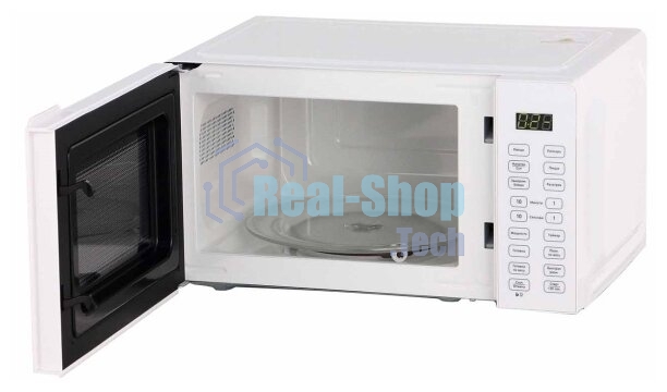 Микроволновая печь BBK 17MWS-785S/W белый, 17 л, 700 Вт, переключатели - сенсор