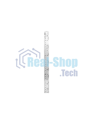 Линейка стальная Deli DL8030Y 300мм нержавеющая сталь