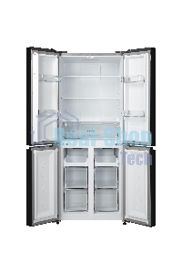 Холодильник Бирюса CD 405 DI темная нержавеющая сталь двухкамерный 289/130л морозилка снизу Side by Side