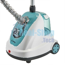 Отпариватель Delta DL-2016S белый/серо-голубой, 2000 Вт, 32 г/мин, 1400 мл