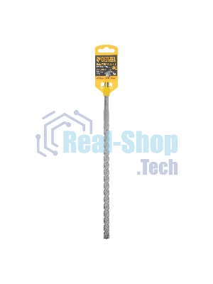 Бур по бетону Denzel цельная крестовая пластина, 12x315 мм, SDS PLUS