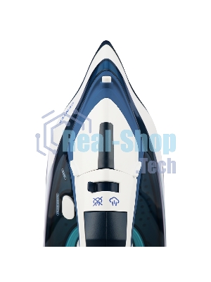 Утюг Centek CT-2319 синий/белый, 2400 Вт, 40 г/мин, 140 г/мин, 480 мл