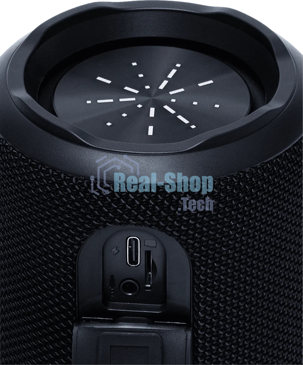 Портативная колонка MEG SCA20BL, 20Вт, Bluetooth, влагозащита IPX7, черная