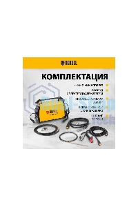Аппарат инвертор. полуавтомат. сварки Denzel MultiMIG-200DP Synergy Double Pulse, 200 А, ПВ 80%