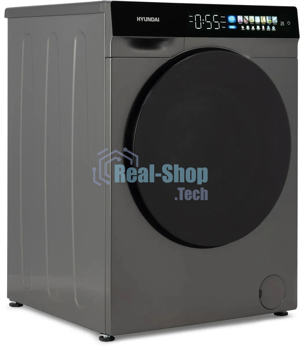 Стиральная машина Hyundai WFE9230 Dark Gray серый, загр. фронтальная макс.: 10 кг 1200 об/мин класс: А+++