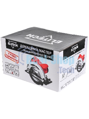 Циркулярная пила (дисковая) Elitech ПД 190 1300Вт (настольная)