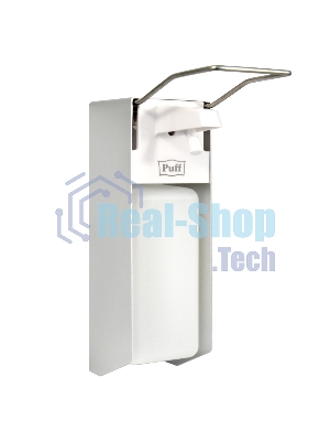 Локтевой дозатор для жидкого мыла и дез. растворов, 1000 мл, Puff-8191, 26х23х10 см