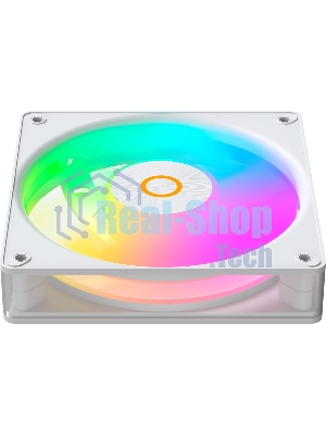 Вентилятор для корпуса Ocypus Gaммa F12 Elite WH ARGB REVERSE BLADE, 120x120x25мм, 4-PIN PWM, 600-1800 RPM, 26 DBA MAX, HYDRO BEARING