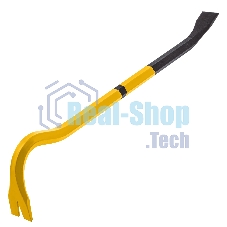 Лом-гвоздодер Denzel 450 мм, шестигранный 16 мм, окрашенный, сталь 65