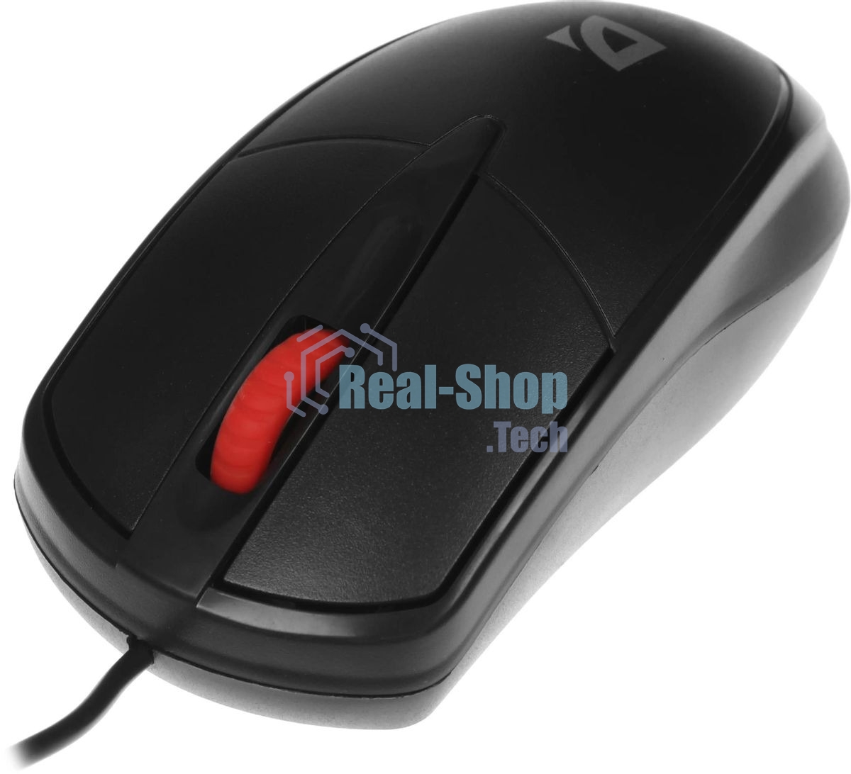 Мышь проводная Defender Icon MB-057 черный, 1000 dpi, USB, кнопки - 3