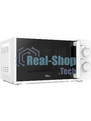 Микроволновая печь OASIS MW-70RW белый, 20 л, 700 Вт, переключатели — поворотный механизм