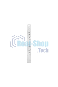 Линейка стальная Deli DL8030Y 300мм нержавеющая сталь