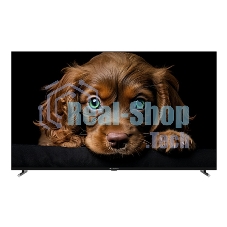 Телевизор Topdevice 50'' TDTV50CQ09U черный QLED UHD 60Hz Google TV 2/16Gb