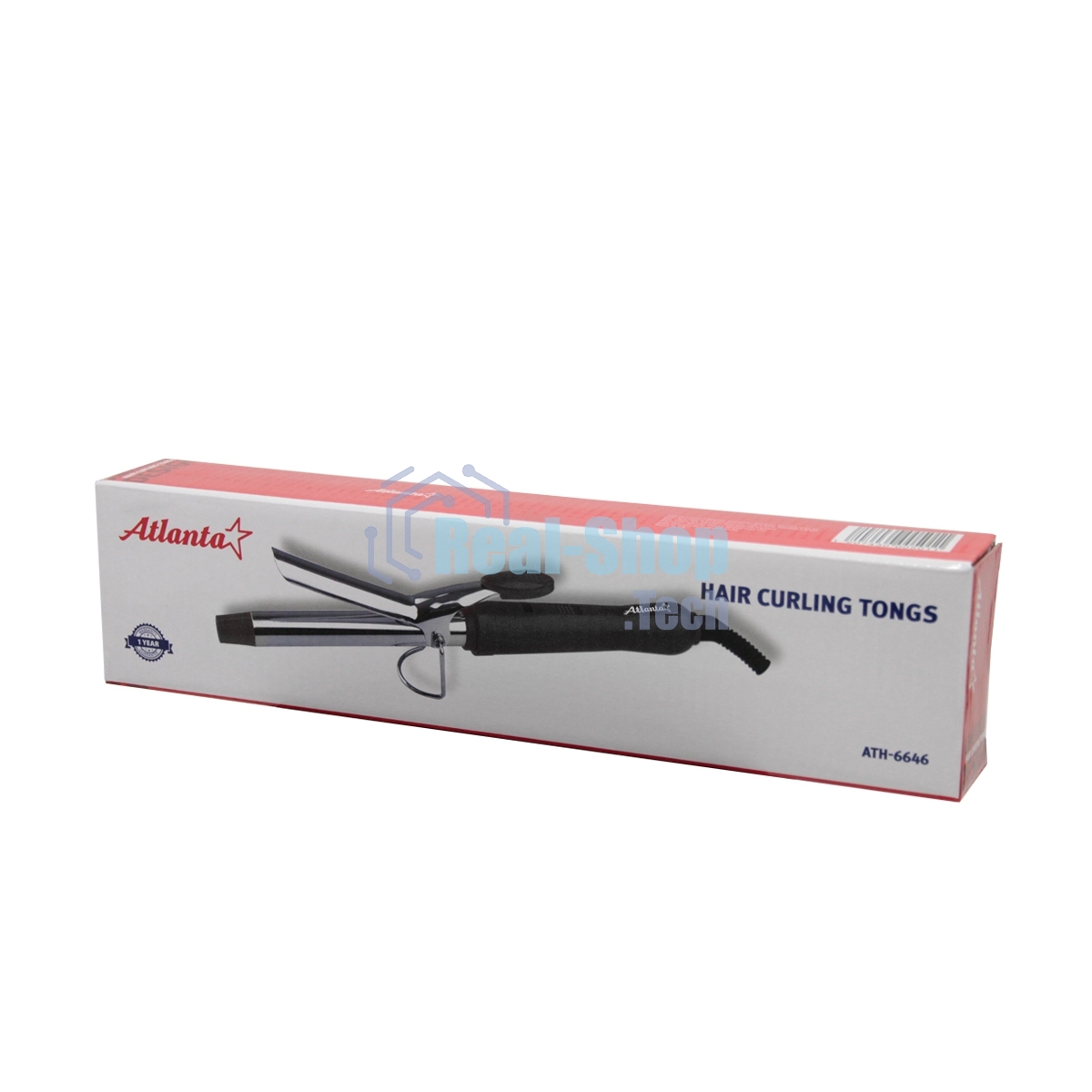 Щипцы для волос Atlanta ATH-6646 черный