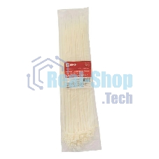 Хомут кабельный 4.8х350 нейл. бел. (уп. 100 шт) EKF plc-c-4.8x350