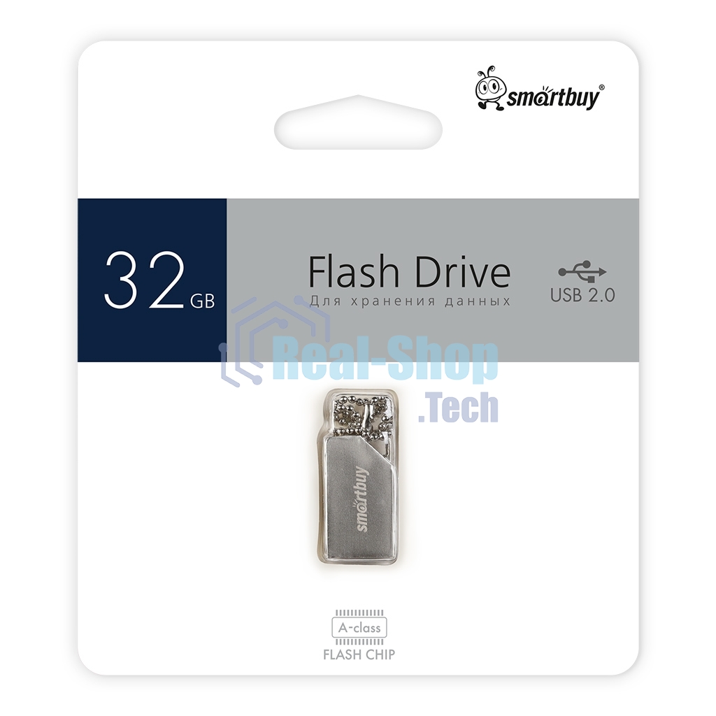 Флешка USB 2.0 32Gb SmartBuy MU30 Metal