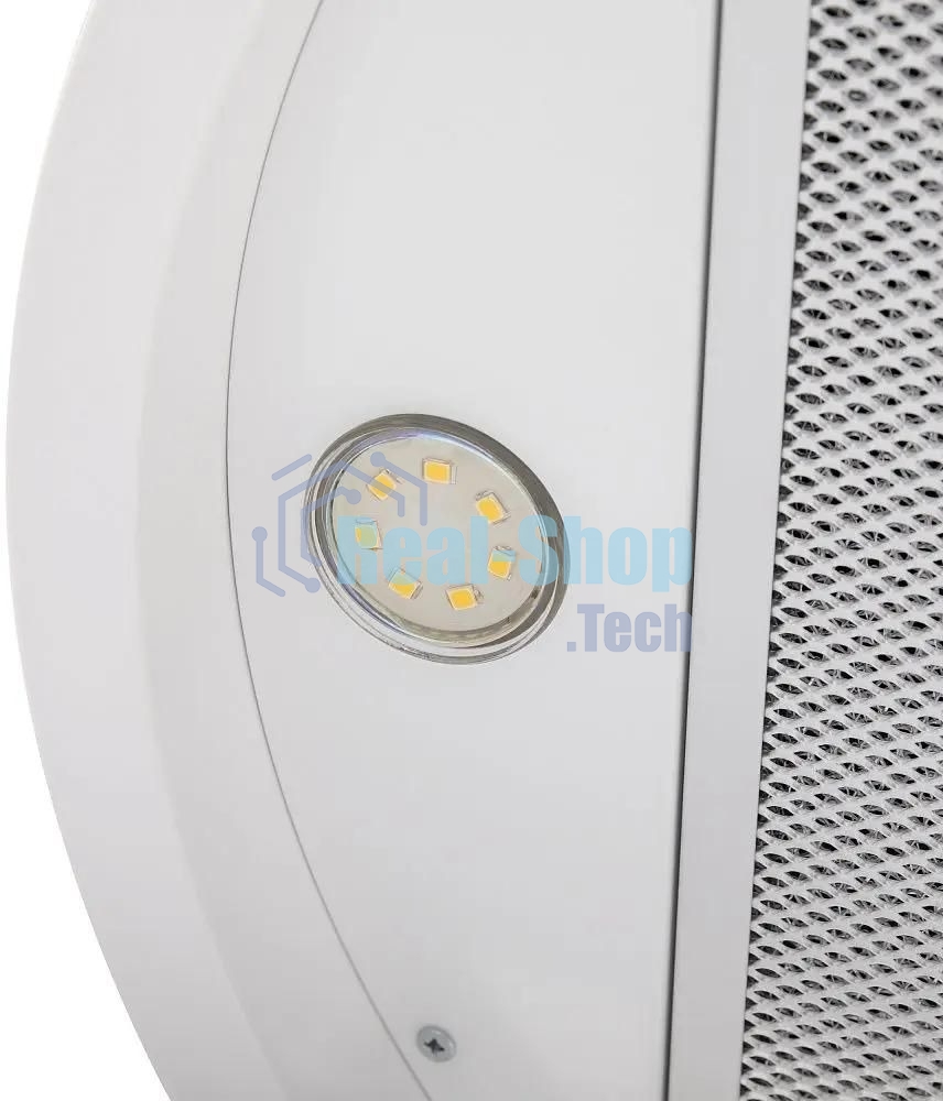 Вытяжка островная Maunfeld Lee Isla 39 белый, 38 см, 1000 куб. м/ч, 52 дБ