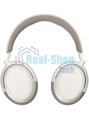 Беспроводные/проводные наушники Sennheiser Accentum Plus белый, полноразмерные, Bluetooth + Jack 3.5 мм, активное шумоподавление, до 50 ч