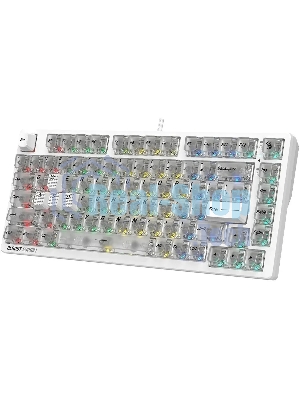 Клавиатура A4Tech Bloody MS76 проводная, USB Type-A, белый