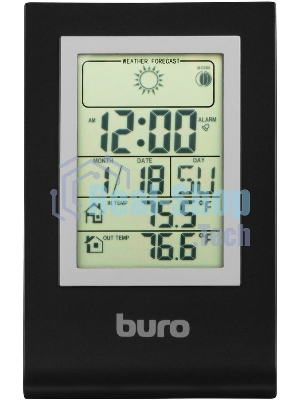 Погодная станция Buro H117AB серебристый