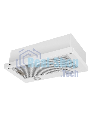 Вытяжка телескопическая HOMSair Flat 60 белый, 60 см, 520 куб. м/ч, 47 дБ