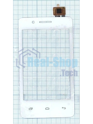 Сенсорное стекло (тачскрин) для Fly IQ436i ERA Nano 9, белое