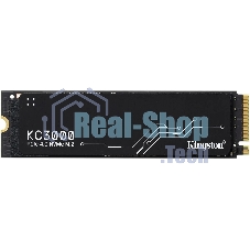 Накопитель SSD Kingston KC3000, 4Tb, PCIe 4.0 x4, M.2 2280, NVMe, R/W 7000/7000, с радиатором
