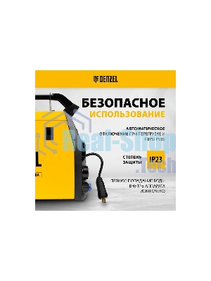 Аппарат инвертор. полуавтомат. сварки Denzel MultiMIG-200DP Synergy Double Pulse, 200 А, ПВ 80%