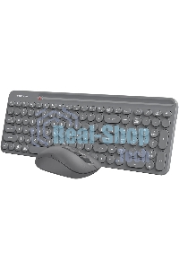 Комплект клавиатура + мышь A4Tech Fstyler FG3300 Air2 клав:серый мышь:серый USB беспроводная slim Multimedia