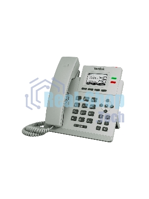 Телефон YEALINK SIP-T31P, светло-серый, 2 аккаунта, PoE, шт