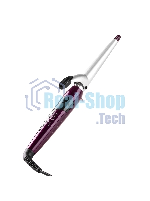 Стайлер Galaxy Line GL 4630, violet dreams, 45 Вт, двойное напряжение 110-240 В ~, керамико-кератиновое покрытие, регулировка температуры от 120 до 200°С, LED-дисплей, диаметр нагревательного элемента 13 мм-25 мм, термоизолированный наконечник