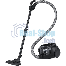 Пылесос Samsung VC18M31C0HG/EV черный, 380/1800 Вт, уборка сухая, пылесборник контейнер 2 л