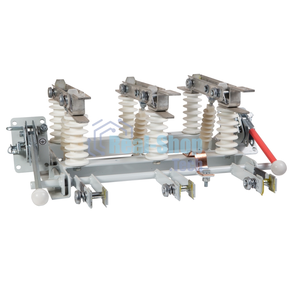 Разъединитель РВЗ-10/630-III в комплекте с приводами и вилками